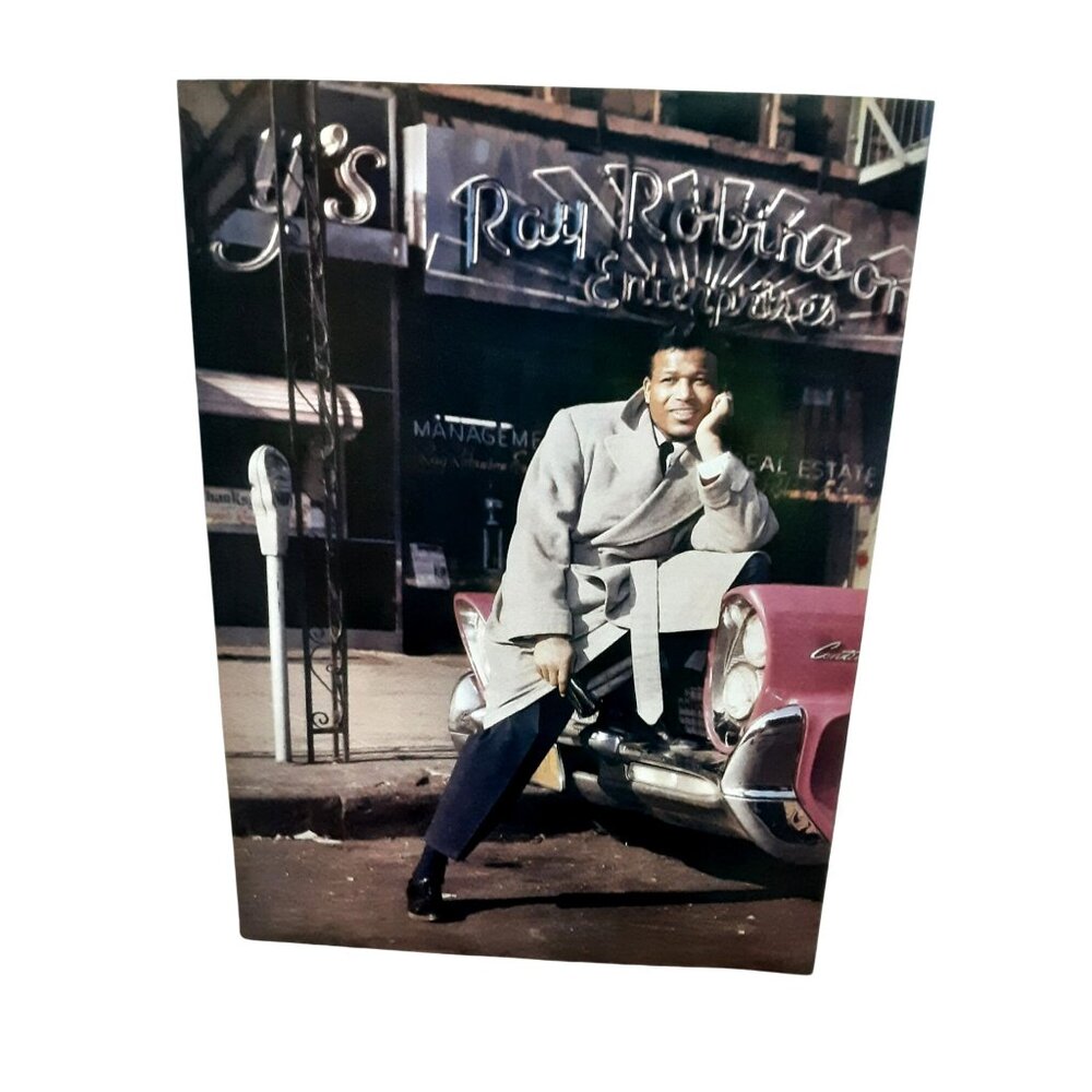 1986 Sugar Ray Robinson Vintage Boxing Photo Champion Fighter NYC